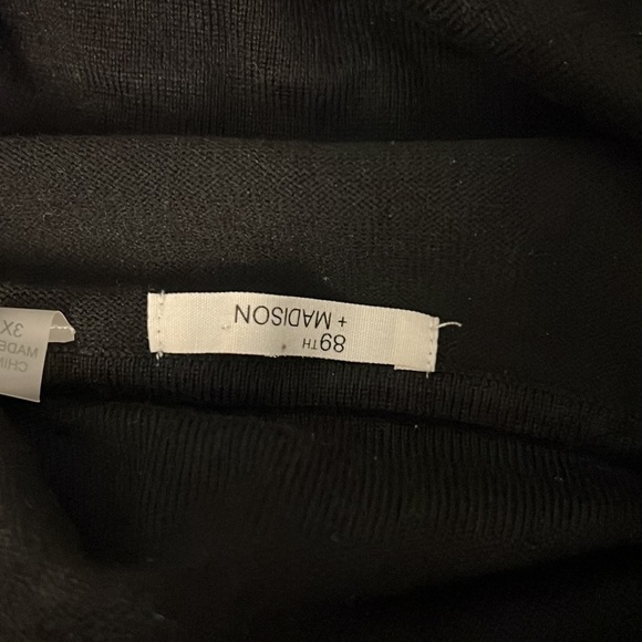 Women’s Turtleneck Jersey Knit Lagenlook Sweater Top by 89th and Madison Size 3X - Picture 5 of 10